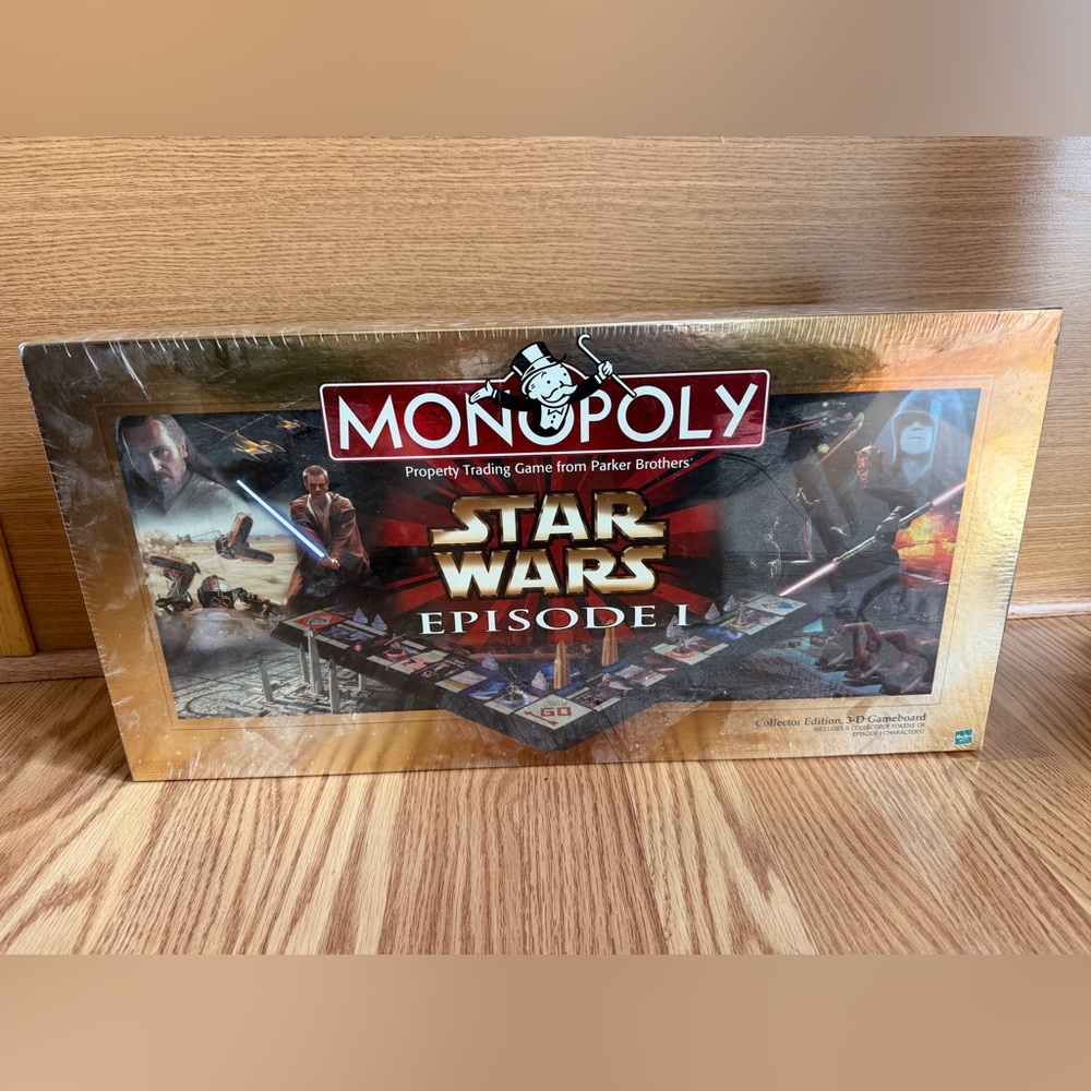NIB Monopoly Star Wars Episode I Collector's Edition